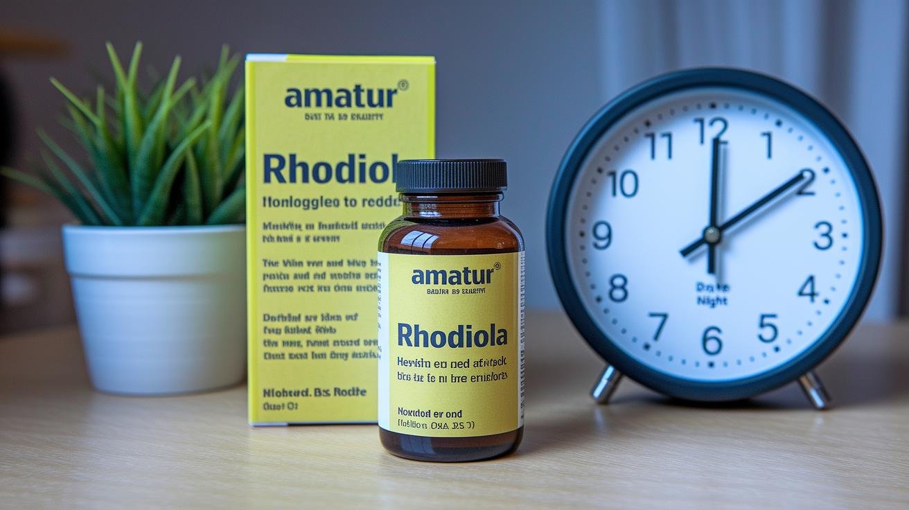 Le meilleur moment pour prendre la Rhodiola Matin ou Soir .jpg