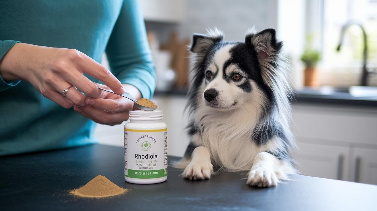 Bienfaits de la rhodiola pour chien tonus et gestion du stress.jpg